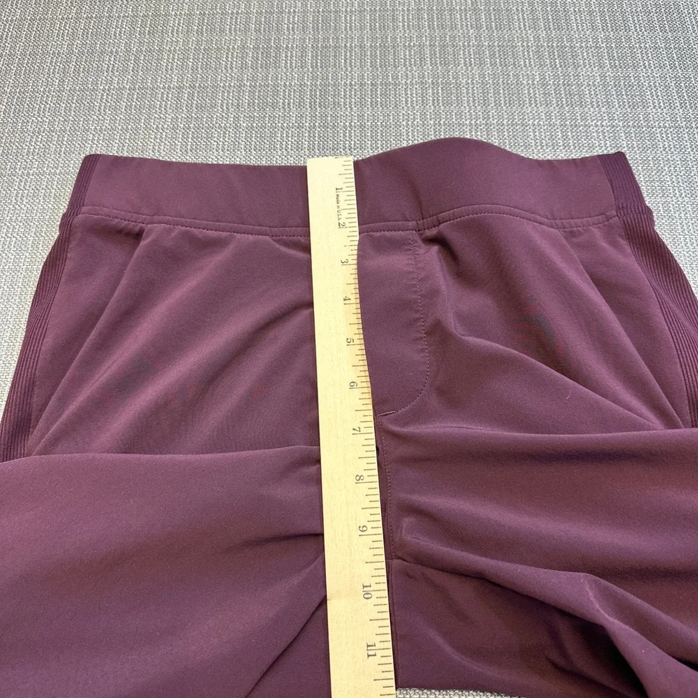 Athleta Bliss Joggers Pants Womens size 2 Plum‎ Purple Athleisure Lounge Comfort
